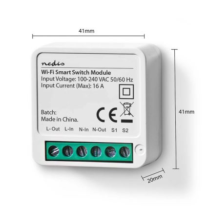 Inteligentny włącznik SmartLife Wi-Fi 230V