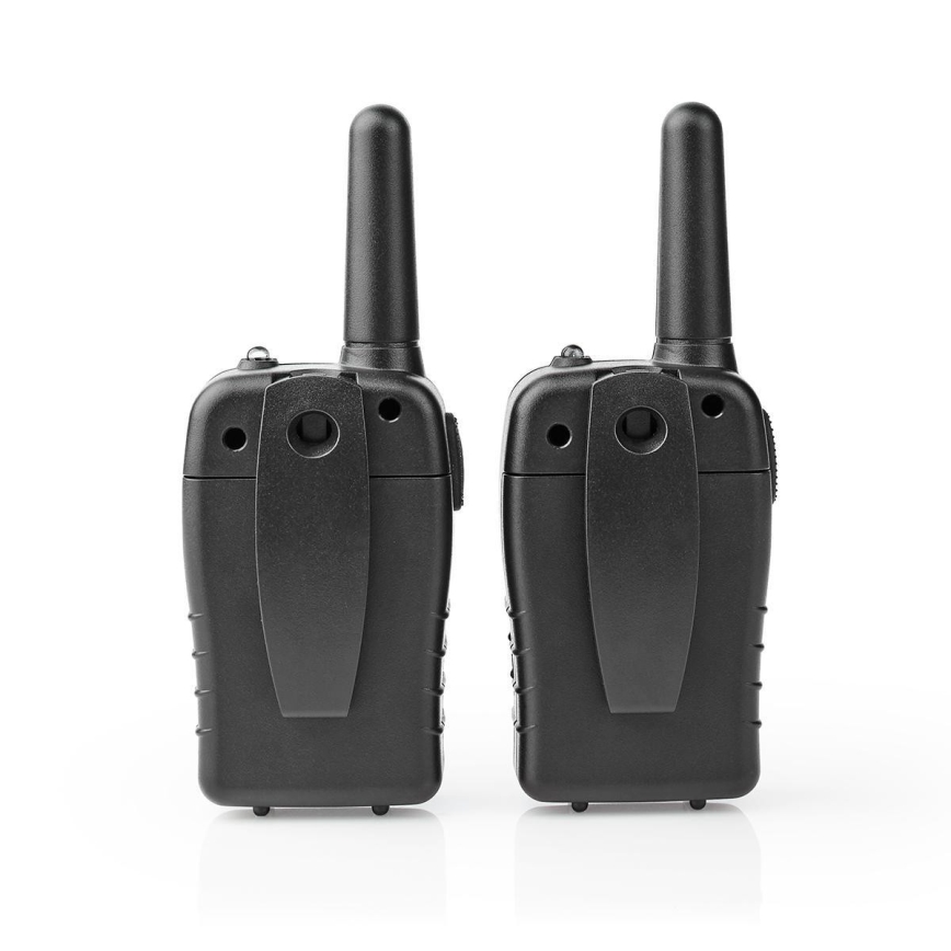 SET 2x Walkie-talkie z oświetleniem LED 3xAAA zasieg 10 km