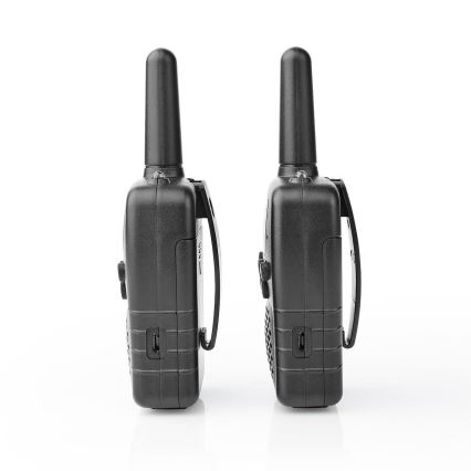 SET 2x Walkie-talkie z oświetleniem LED 3xAAA zasieg 10 km