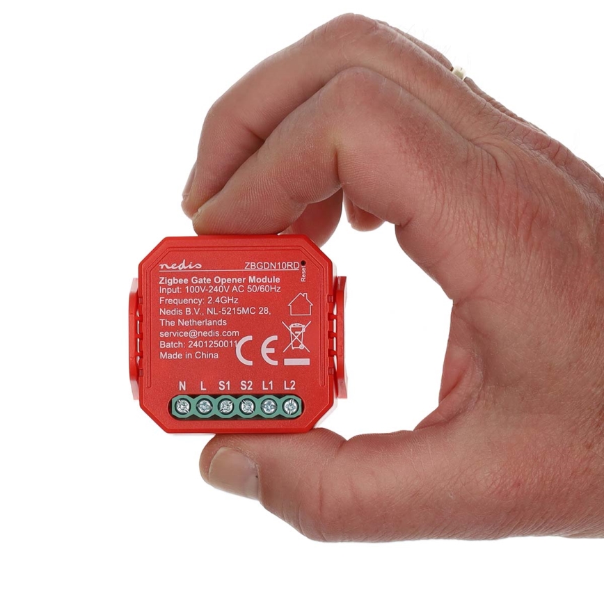 Inteligentny przełącznik drzwi garażowych SmartLife Zigbee Tuya