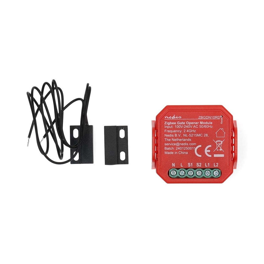 Inteligentny przełącznik drzwi garażowych SmartLife Zigbee Tuya