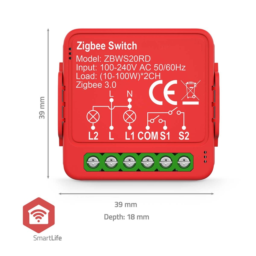 Inteligentny przełącznik SmartLife 230V