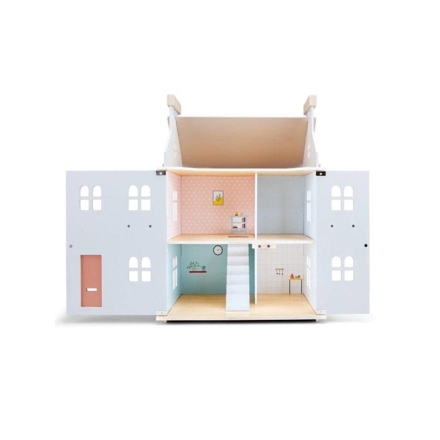 New Classic Toys - Drewniany domek dla lalek