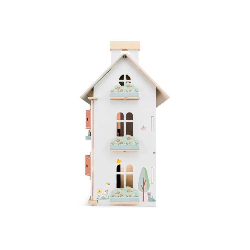New Classic Toys - Drewniany domek dla lalek