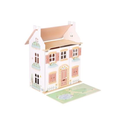 New Classic Toys - Drewniany domek dla lalek