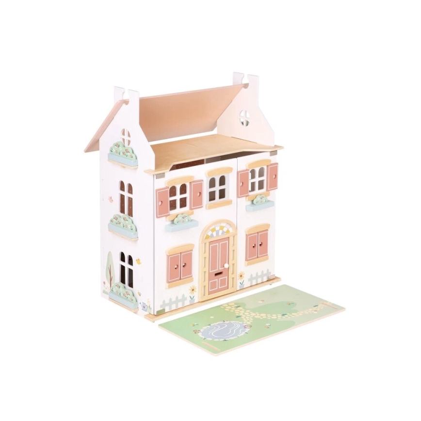 New Classic Toys - Drewniany domek dla lalek