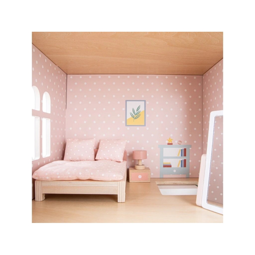 New Classic Toys - Drewniany domek dla lalek