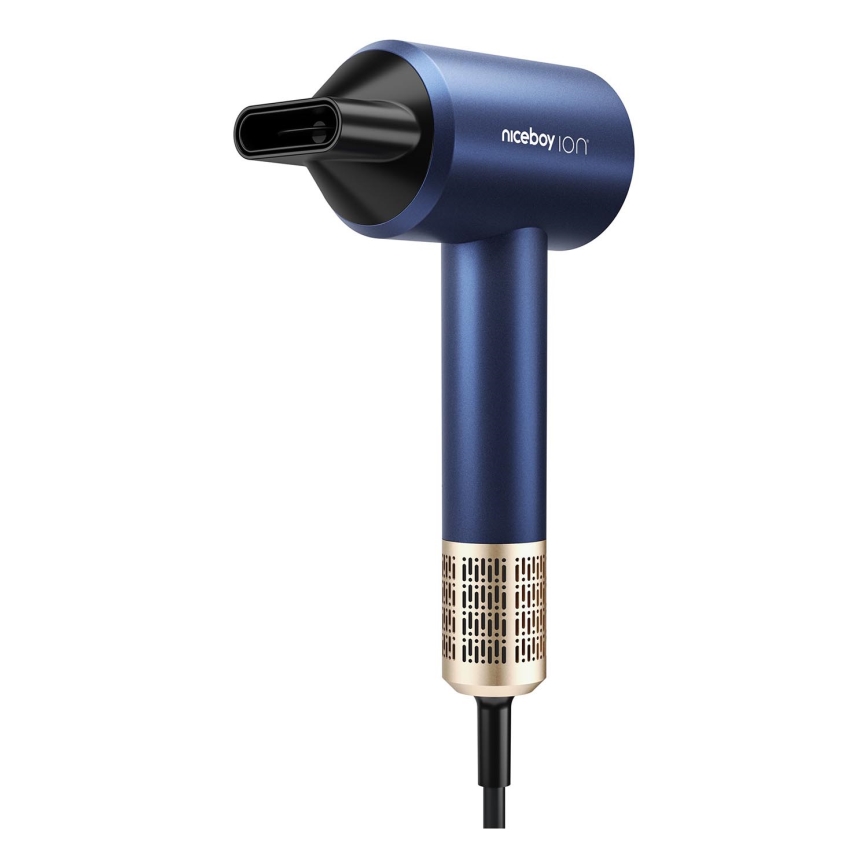 Niceboy AirSonic ELITE - Suszarka do włosów 2200W/230V niebieski