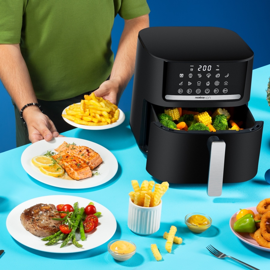 Niceboy ION AirFryer PRO - Frytkownica na gorące powietrze 6,5 l 1600W/230V