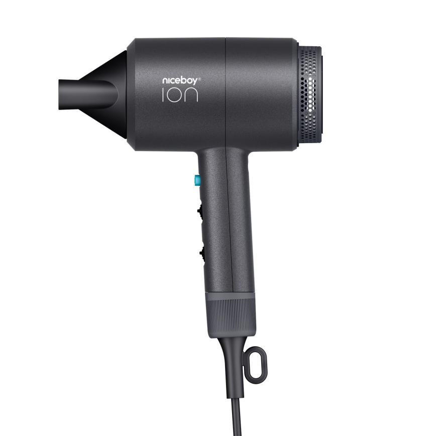 Niceboy ION AirSonic STAR - Suszarka do włosów 2100W/230V czarna