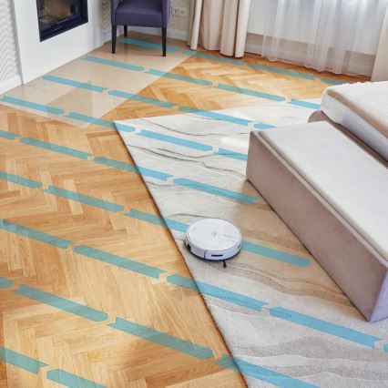 Niceboy ION Charles i4 - Inteligentny robot sprzątający 2w1 4400 mAh Wi-Fi biały + Pilot zdalnego sterowania