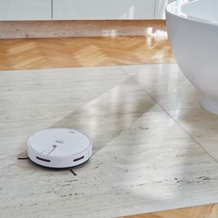 Niceboy ION Charles i4 - Inteligentny robot sprzątający 2w1 4400 mAh Wi-Fi biały + Pilot zdalnego sterowania