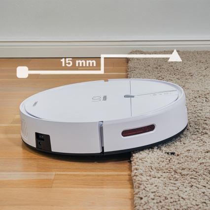 Niceboy ION Charles i4 - Inteligentny robot sprzątający 2w1 4400 mAh Wi-Fi biały + Pilot zdalnego sterowania