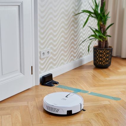 Niceboy ION Charles i4 - Inteligentny robot sprzątający 2w1 4400 mAh Wi-Fi biały + Pilot zdalnego sterowania