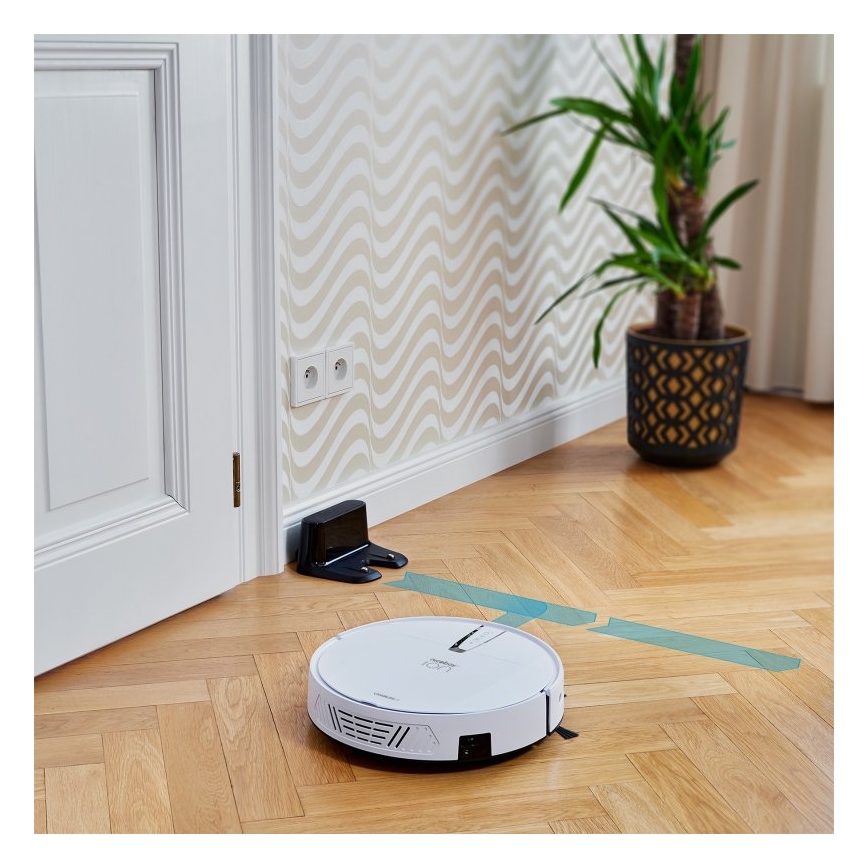Niceboy ION Charles i4 - Inteligentny robot sprzątający 2w1 4400 mAh Wi-Fi biały + Pilot zdalnego sterowania
