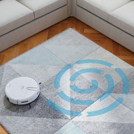 Niceboy ION Charles i4 - Inteligentny robot sprzątający 2w1 4400 mAh Wi-Fi biały + Pilot zdalnego sterowania