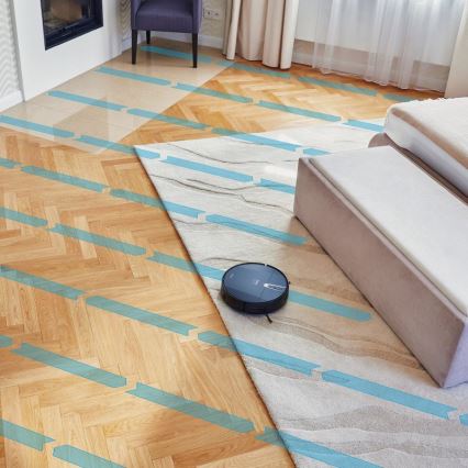 Niceboy ION Charles i4 - Inteligentny robot sprzątający 2w1 4400 mAh Wi-Fi czarny + Pilot zdalnego sterowania