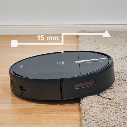 Niceboy ION Charles i4 - Inteligentny robot sprzątający 2w1 4400 mAh Wi-Fi czarny + Pilot zdalnego sterowania