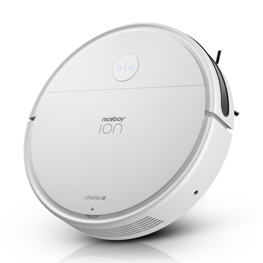 Niceboy ION Charles i6 - Inteligentny robot sprzątający 2 w 1 2600 mAh Wi‑Fi biały