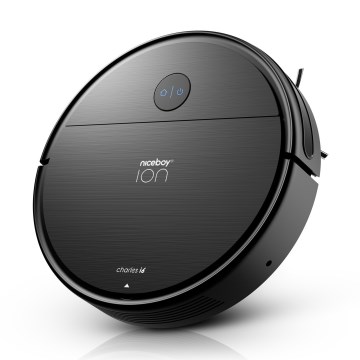 Niceboy ION Charles i6 - Inteligentny robot sprzątający 2w1 2600 mAh Wi-Fi czarny