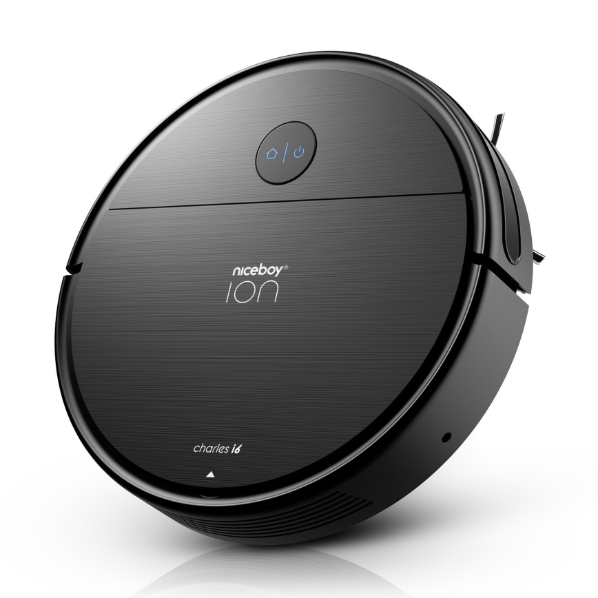 Niceboy ION Charles i6 - Inteligentny robot sprzątający 2w1 2600 mAh Wi-Fi czarny