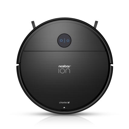 Niceboy ION Charles i6 - Inteligentny robot sprzątający 2w1 2600 mAh Wi-Fi czarny