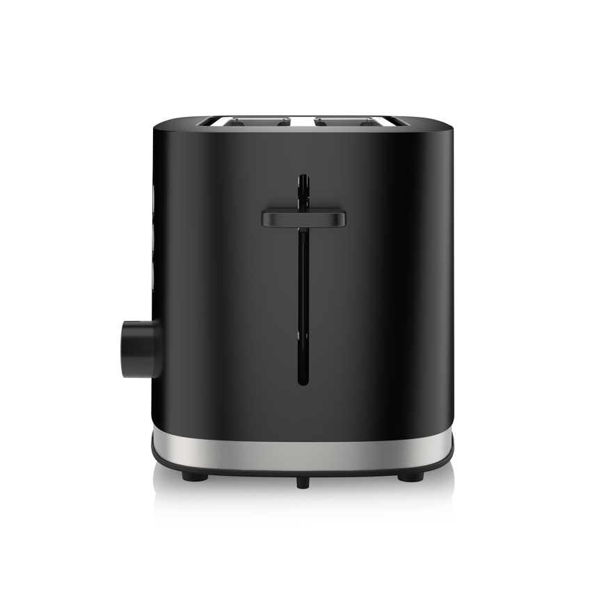 Niceboy ION Cruncher C3 - Toster z dwoma otworami i piekarnik 870W/230V czarny