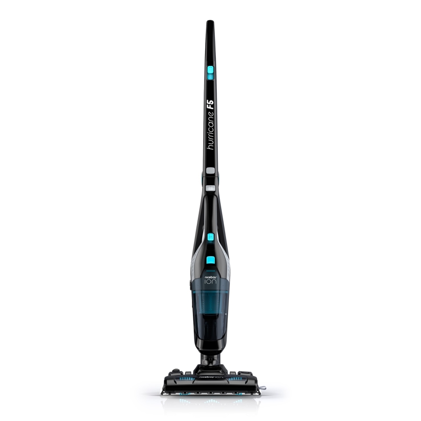 Niceboy ION Hurricane F7 - Bezprzewodowy odkurzacz pionowy 3w1 150W/2200 mAh czarny