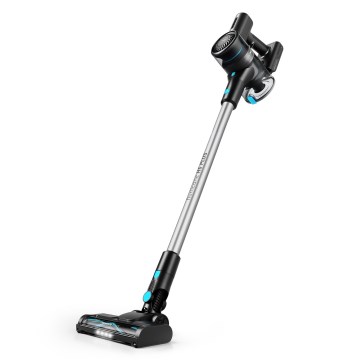 Niceboy ION Hurricane H5 Plus - Bezprzewodowy odkurzacz pionowy 2w1 140W/2200 mAh czarny