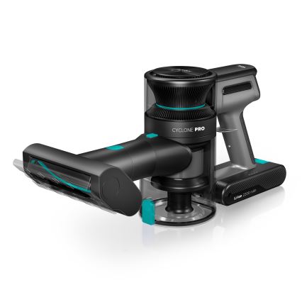 Niceboy ION Hurricane H7 - Elastyczny bezprzewodowy odkurzacz sztyftowy 2w1 200W/2200 mAh czarny
