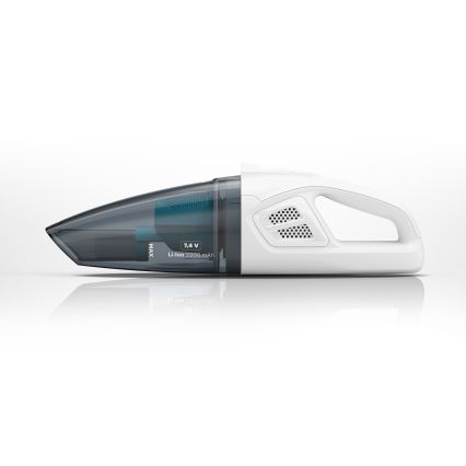 Niceboy ION Hurricane R1 - Odkurzacz ręczny z akumulatorem 50W/2200 mAh biały/niebieski