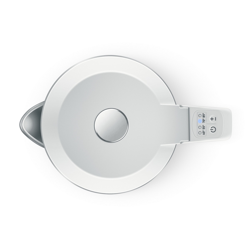 Niceboy ION SmartKettle - Inteligentny czajnik z termoregulacją 1,7 l 2200W/230V Wi-Fi biały