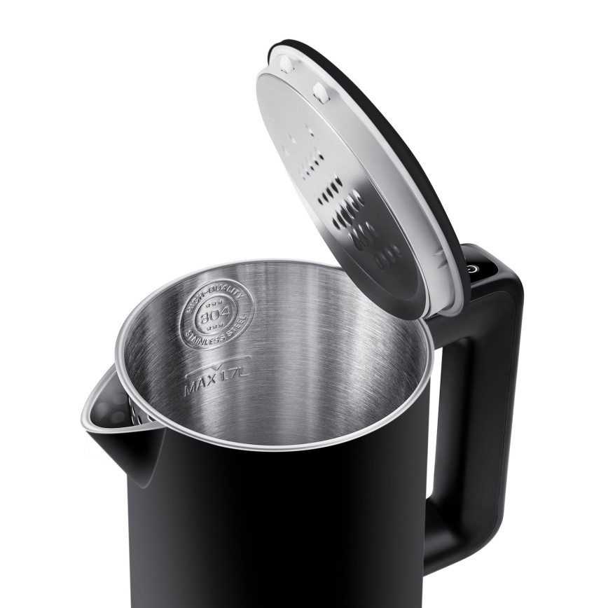 Niceboy ION SmartKettle - Inteligentny czajnik z termoregulacją 1,7 l 2200W/230V Wi-Fi czarny