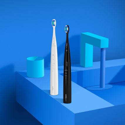 Niceboy ION Sonic Lite - Soniczna szczoteczka do zębów 500 mAh IPX7 czarna