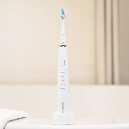 Niceboy ION Sonic - Soniczna szczoteczka do zębów 800 mAh IPX7 biała