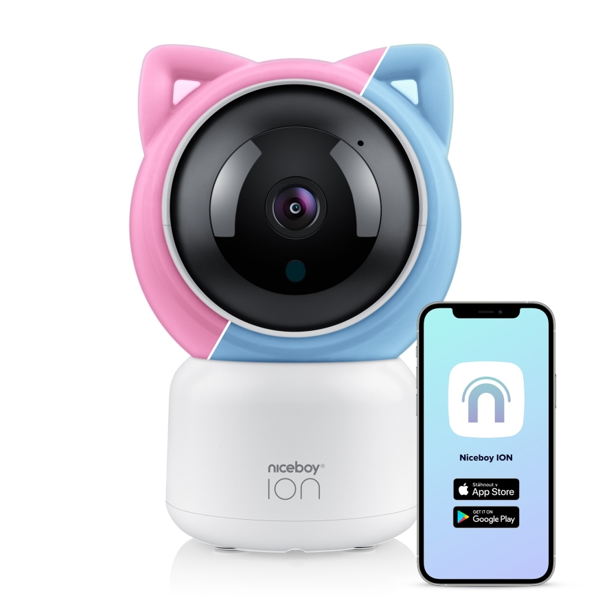 Niceboy ION Starlight SL3 - Inteligentna elektroniczna niania Full HD 1080p 5V Wi-Fi
