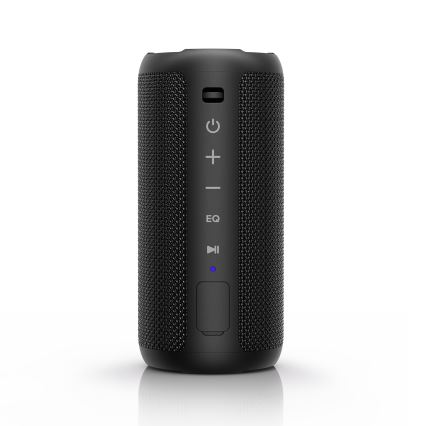 Niceboy Orion - LED Głośnik bezprzewodowy z mikrofonem 24W/2200 mAh IPX7 czarny