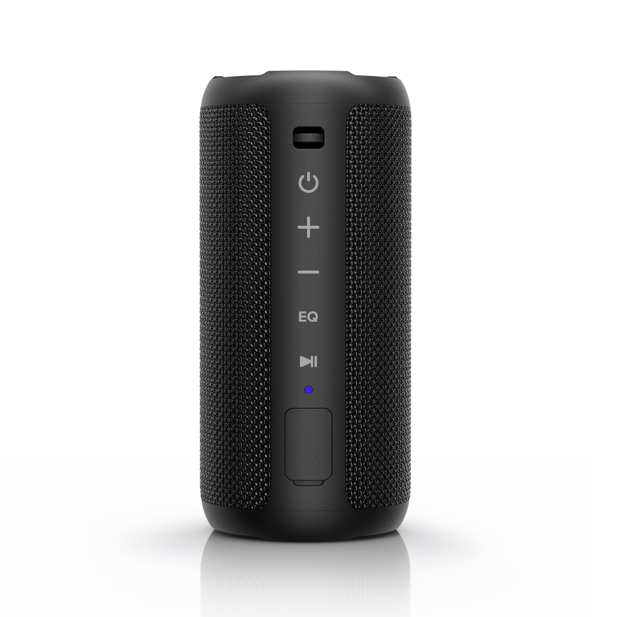 Niceboy Orion - LED Głośnik bezprzewodowy z mikrofonem 24W/2200 mAh IPX7 czarny