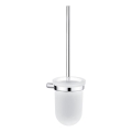 NIMCO BR 11094WN-26 - Szczotka toaletowa montowana na ścianie BORMO matowy szkło/chrom błyszczący