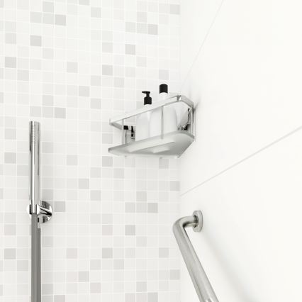 NIMCO Ki 14003-B-26 - Półka ścienna pod prysznic KIBO chrom błyszczący
