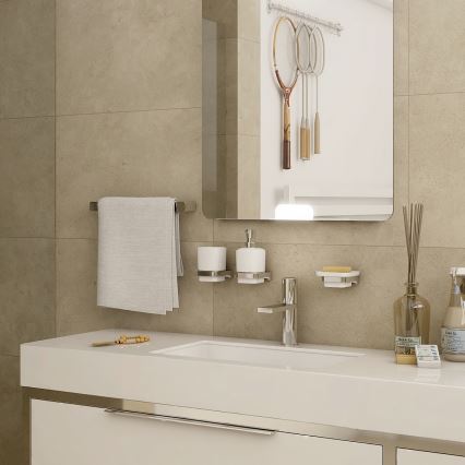NIMCO MA 29035-26 - Wieszak na ręcznik ścienny MAYA 36 cm chrom błyszczący