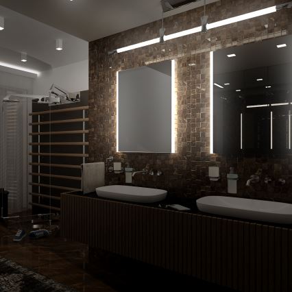 NIMCO ZP 11000 - LED Łazienkowe podświetlane lustro LED/18W/230V 6500K 60x40 cm IP44