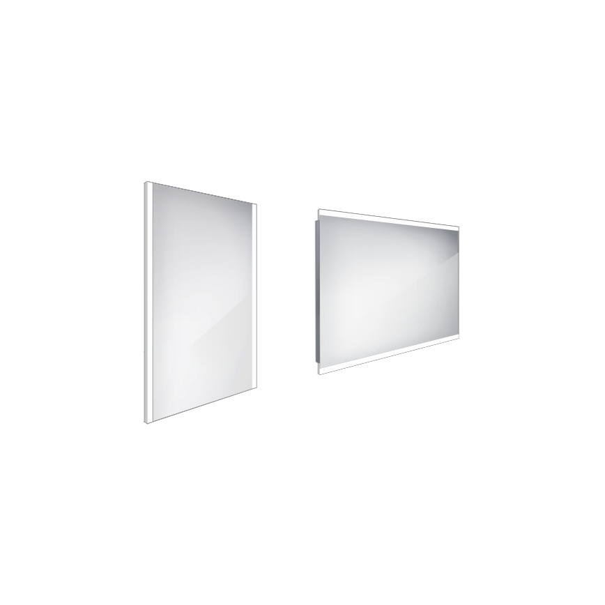 NIMCO ZP 11001 - LED Łazienkowe podświetlane lustro LED/21W/230V 6500K 70x50 cm IP44