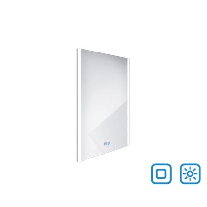NIMCO ZP 11001VX - Łazienkowe lustro podświetlane LED, ściemnialne LED/21W/230V 3000-6500K 70x50 cm IP44