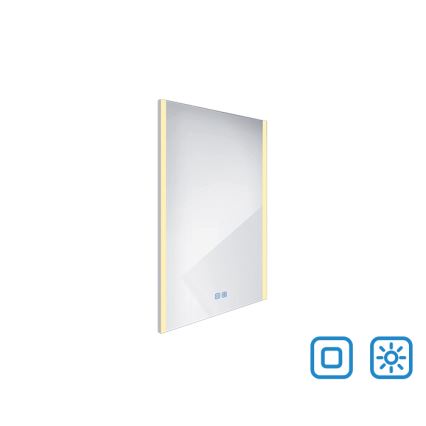 NIMCO ZP 11001VX - LED Ściemnialne poświetlane lustro łazienkowe LED/21W/230V 3000-6500K 70x50 cm IP44