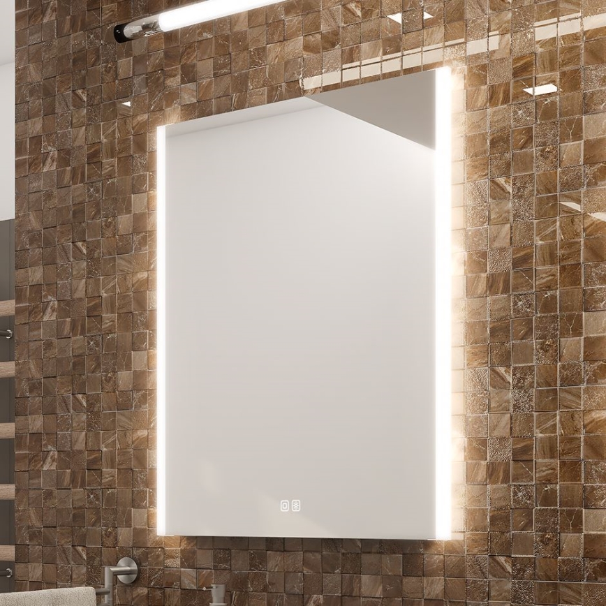 NIMCO ZP 11001VX - LED Ściemnialne poświetlane lustro łazienkowe LED/21W/230V 3000-6500K 70x50 cm IP44
