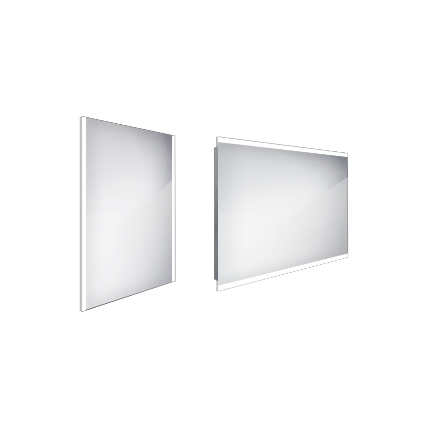 NIMCO ZP 11002 - LED Łazienkowe podświetlane lustro LED/24W/230V 6500K 80x60 cm IP44