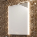 NIMCO ZP 11002 - Lustro łazienkowe z podświetleniem LED/24W/230V 6500K 80x60 cm IP44
