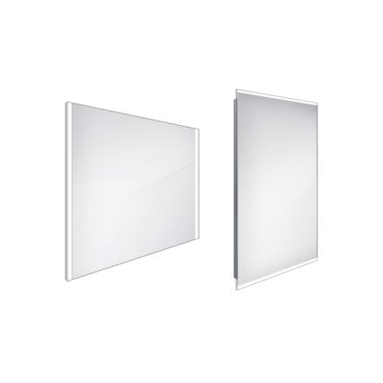 NIMCO ZP 11003 - LED Łazienkowe podświetlane lustro LED/21W/230V 6500K 70x80 cm IP44