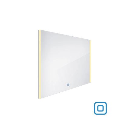 NIMCO ZP 11003V - LED Ściemnialne podświetlane lustra łazienkowe LED/21W/230V 3000-6500K 70x80 cm IP44